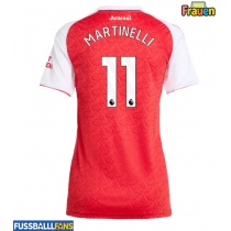 Arsenal Gabriel Martinelli #11 Heimtrikot Frauen 2025-26 Kurzarm